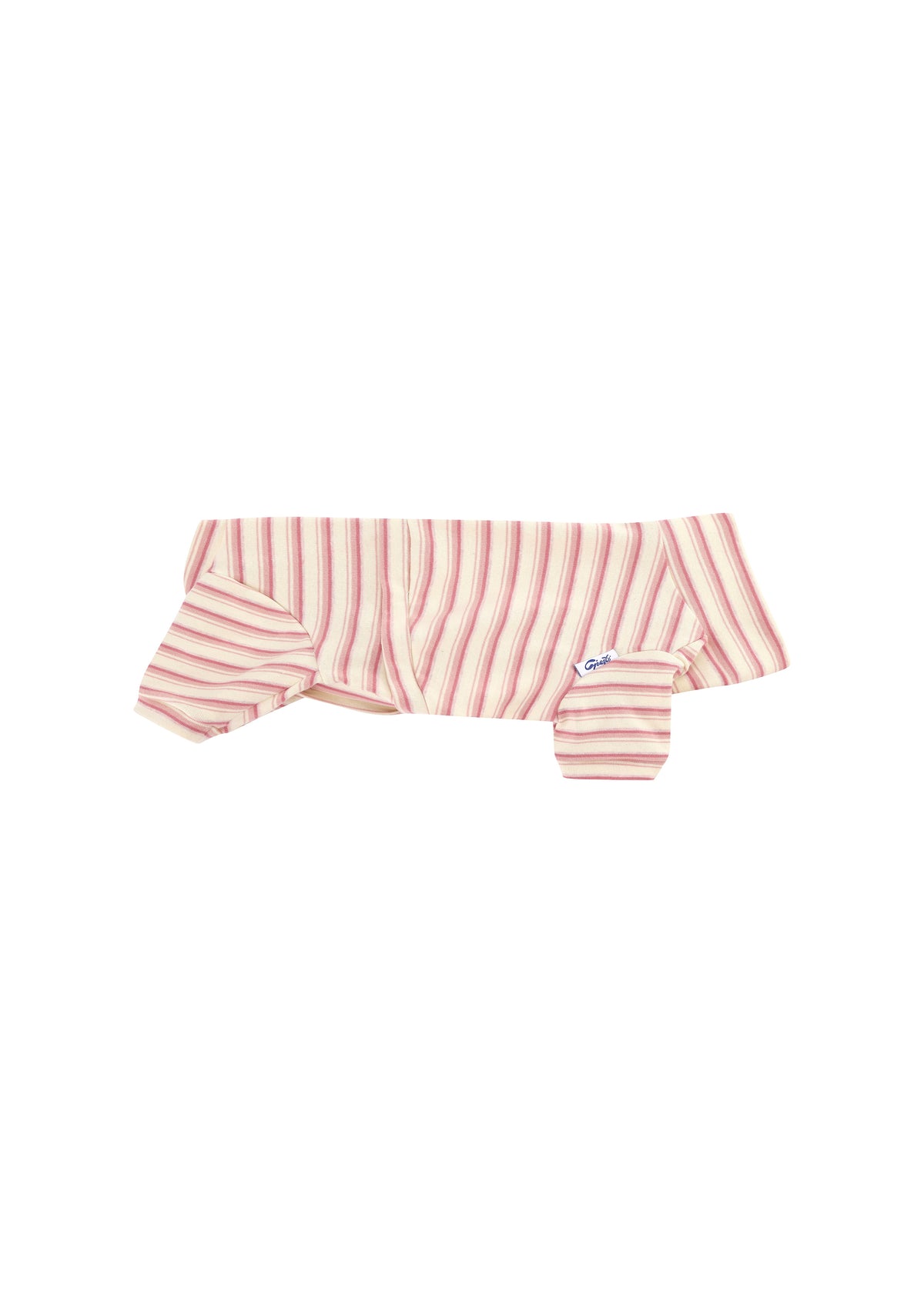 Combinaison Crème Rose pour Teckel