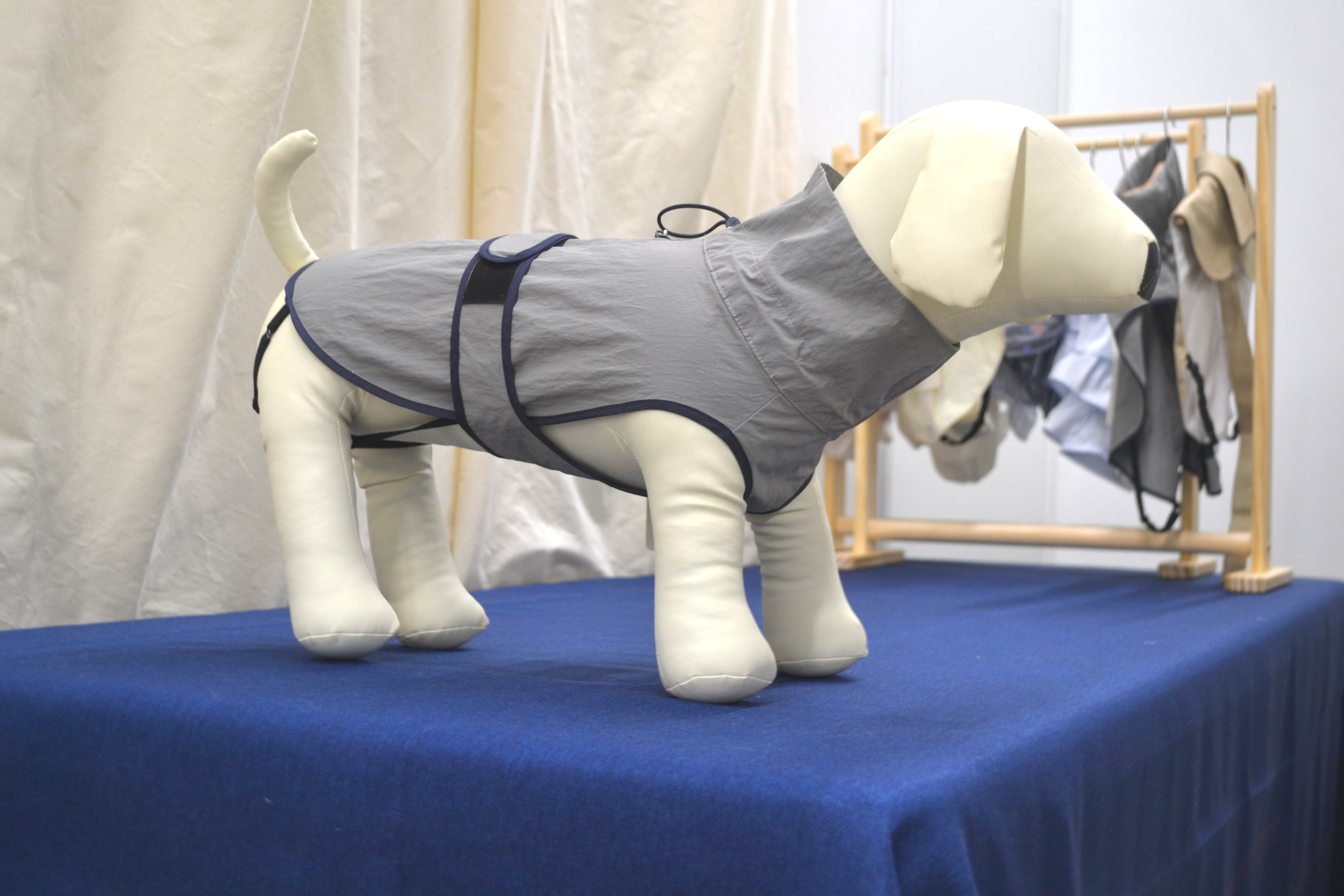 HUSHBABY Imperméable pour chien - Gris