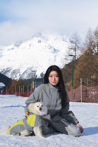 Manteau imperméable à capuche pour chien